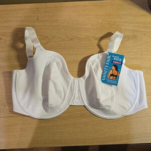 Vanity Fair Beauty Back Minimizer White Bra
